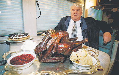 Hoping your Thanksgiving is as good as John Madden's.