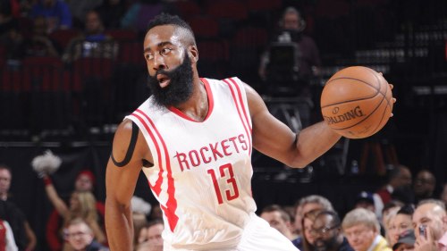 James Harden is having an incredible season. (Getty Images)